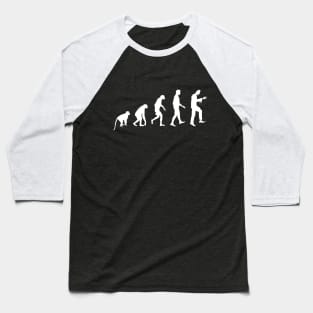 Evolution of Zombie Baseball T-Shirt